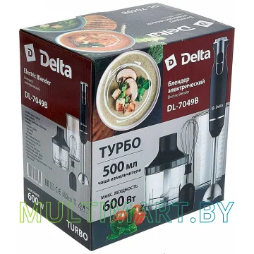 Погружной блендер Delta DL-7049B (черный) картинка 8